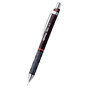 Mechanická ceruzka Rotring Tikky Burgundy 0,5 mm Čierna