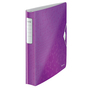 Mobilný 4 krúžkový zakladač Leitz WOW Purpurová