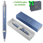 Parker IM Writing Rituals Blue pero so strieb klipom CT BP Modrá