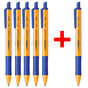 6030/5 STABILO guličkové pero 5+1 s modrým archivačným atramentom Modrá