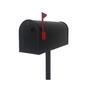 T00217 US Mail Box čierny 22 x 16,5 x 48 cm/ALM110B0