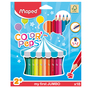 Farebné ceruzky Maped Color Peps JUMBO 18ks mix farieb