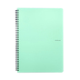 Poznámkový blok A5 linajkový PASTELINi Zelená