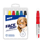 Farby na tvár sada 6ks MFP 6330538 mix farieb