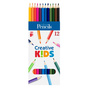 Farebné ceruzky CREATIVE KIDS sada 12ks mix farieb