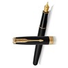 Parker Sonnet čierne matné plniace pero so zlatým klipom GT FP
