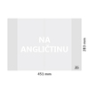 Obal na Angličtinu hrubé PVC 451x283mm