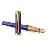 Parker Ingenuity Dark Blue atramentové pero so zlatým klipom GT FP