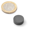 Szokásos fekete ferrit mágnes 15mm x 5mm