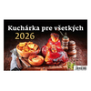 Kalendár stolový Kuchárka pre všetkých S303-26 / 2026