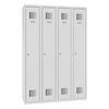 SUM340 kovová šatňová skriňa štvordielna 180 x 120 x 49 cm