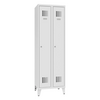 SUM321 kovová šatňová skriňa dvojdielna s nožičkami 194 x 60 x 49 cm