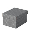 628281 Úložný a darčekový box malý šedý 3ks Esselte Home