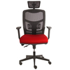 YORK sieť kancelárska stolička červená