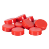 Magnety Q-CONNECT okrúhle 20 mm červené bal. 10 ks