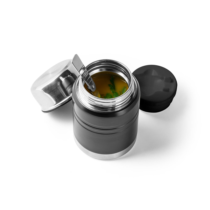 Nerezová termoska na jedlo s lyžicou 550ml