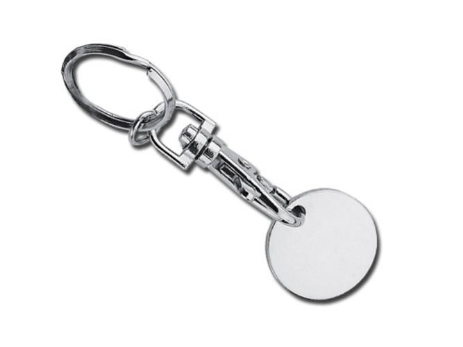 FIDO EU/CZ prívesok so žetónom, chróm