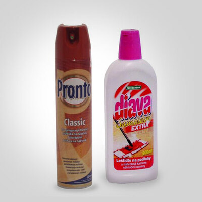 Čistiace prostriedky - nábytok