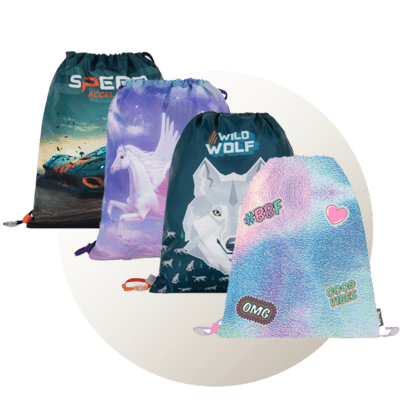 Vrecká na telesnú a prezuvky