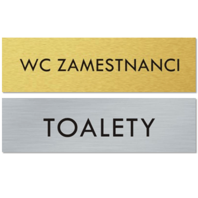 Štítky na dvere Text