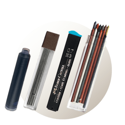 Bombičky, tuš a tuhy