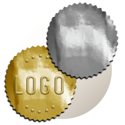 Hviezdice pre reliéfne pečiatky