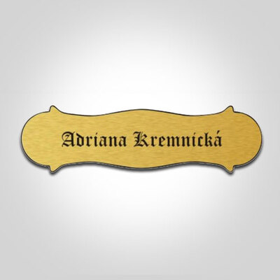 Menovky na dvere