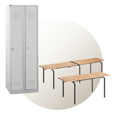 Šatníkové skrine a lavice