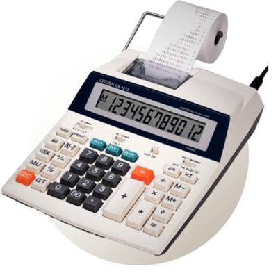 Kalkulačky s tlačou