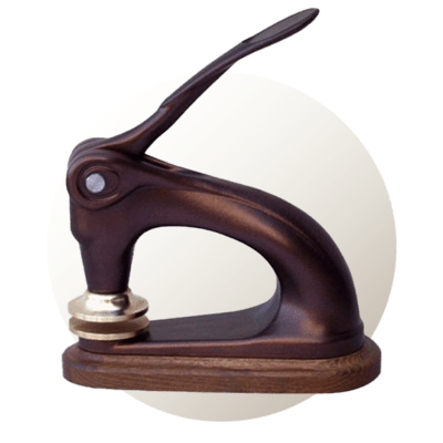 Sotopress reliéfna pečiatka