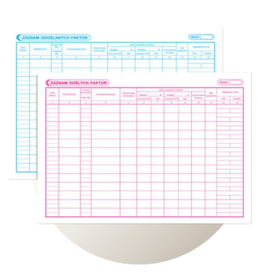 Účtovné tlačivá