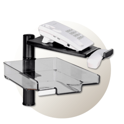 Stojan pod telefón otočný