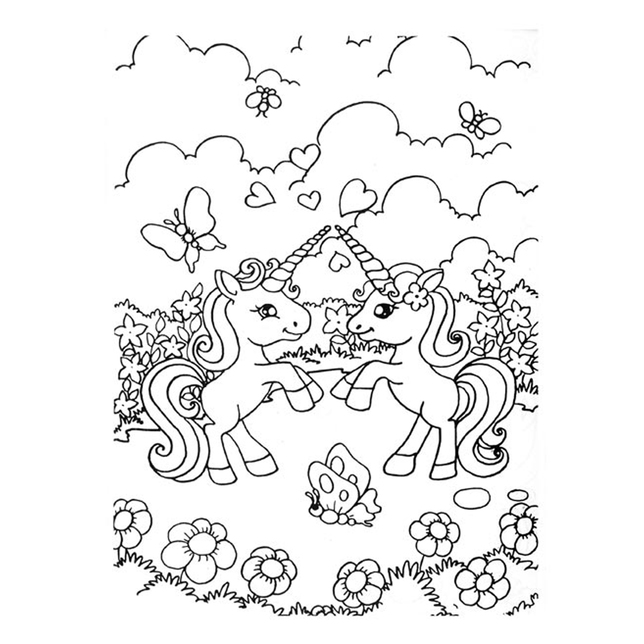 Omaľovánky A4 Jednorožci 3 MFP 5301114