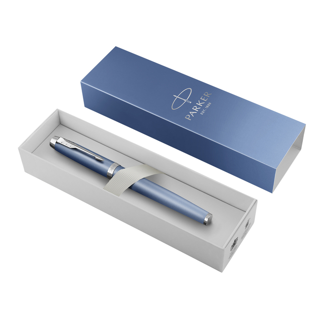 Parker IM Writing Rituals Blue plniace pero so strieb klipom CT FP