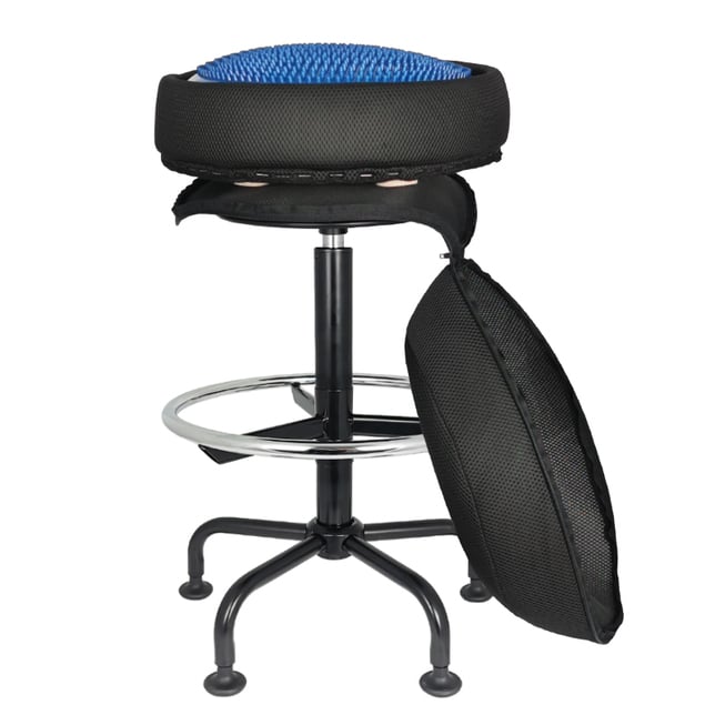 Pracovná balančná stolička Flex Motion so vzduchových vankúšom FlexM3