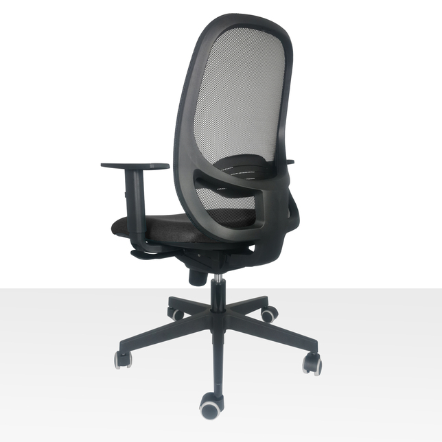 MANDY kancelárska stolička Synchro antracitová s podrúčkami Bom56