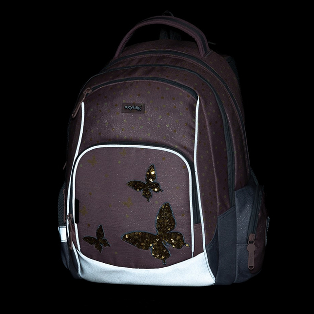 Školský set 3 dielny OXY GO motýl