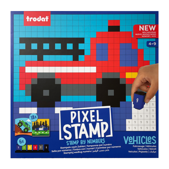 Pixel Stamp VEHICLES vozidlá
