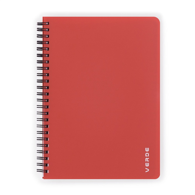 A5-ös Zöld dupla spirálos blokk