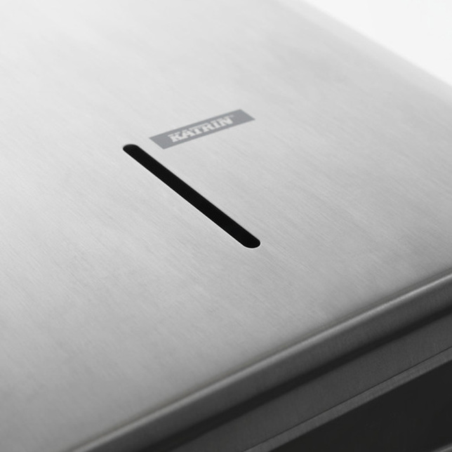 988366 Zásobník pre skladané utierky, nerez