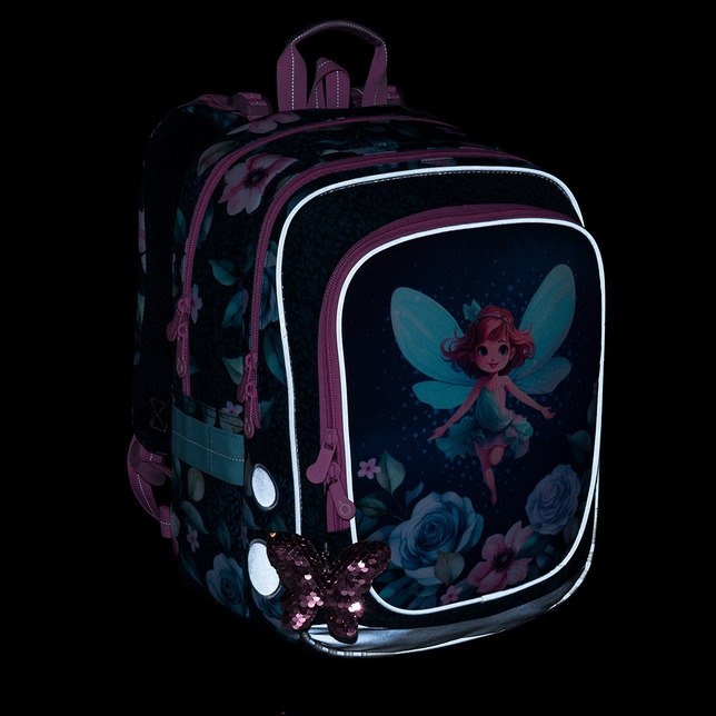 Ľahká školská taška Topgal ENDY s vílou 25003