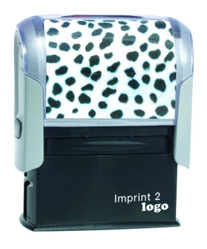 Imprint logo 2 samofarbiaca pečiatka 47 x 18mm