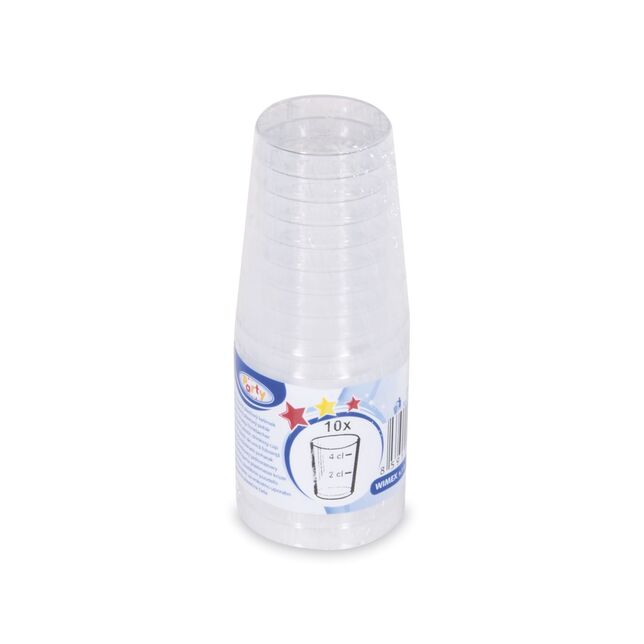 Pohár kryštál (PS) 2cl, 4cl bal. 10ks 65104