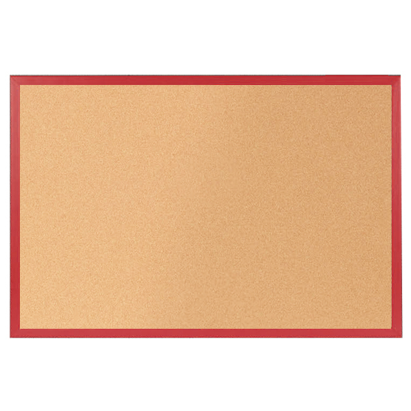 Korková tabuľa farebný rám