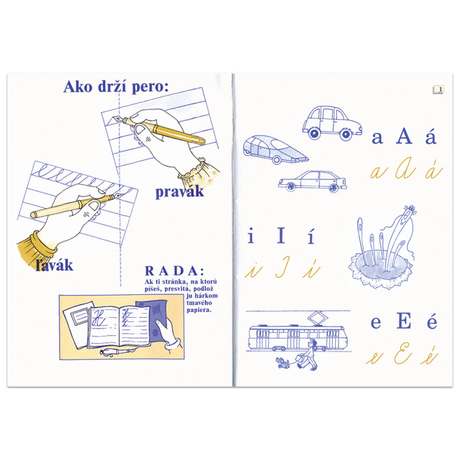 Zošity sada 6ks - Písmenká moji kamaráti A5