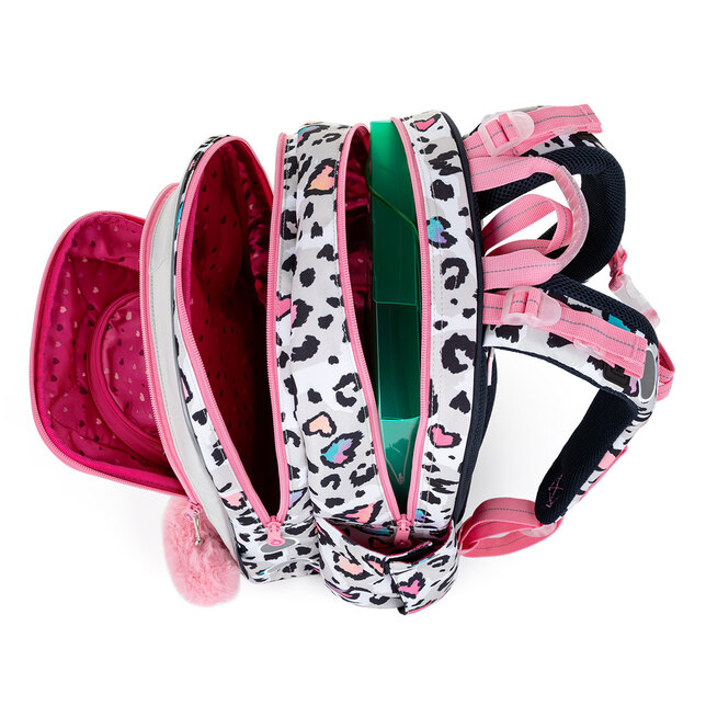 Ľahká školská taška Topgal ENDY s mačiatkami 23037