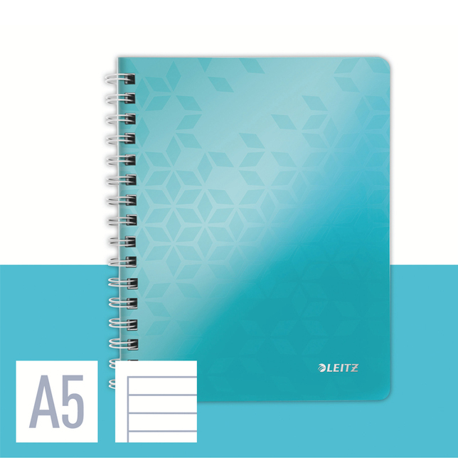 Poznámkový blok A5 linajkový Leitz WOW