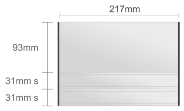 Ac130/BL nástenná tabuľa 217x155mm Alliance Classic /93+31s+31s