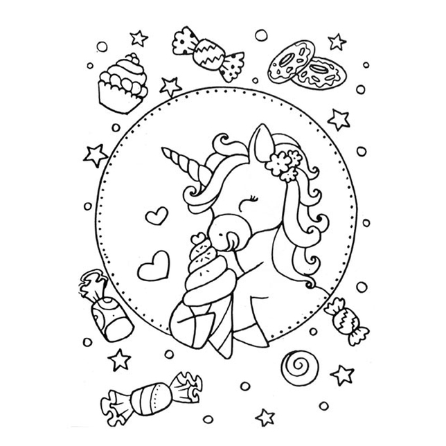 Omaľovánky A4 Jednorožci dobrodružstvá MFP 5301112