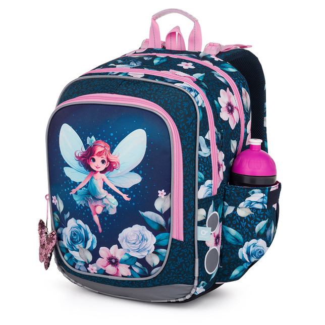 Ľahká školská taška Topgal ENDY s vílou 25003